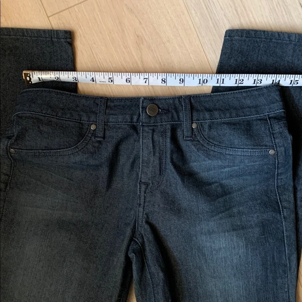 Y2K SKINNY jeans black washed Rich & Skinny 27/29 low rise - Picture 3 of 6